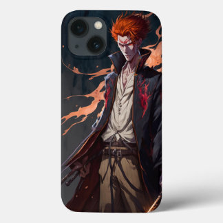 Dark iPhone 13 Case mit Bold Anime Inspiriert