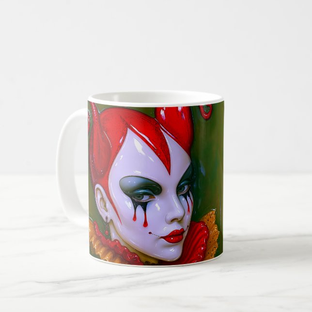 Dark Jester Kaffeetasse (Vorderseite Links)