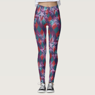 Dark Jester partout sur les leggings imprimés