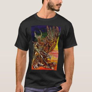 DARK KNIGHT UND DRAGON Fantasy T-Shirt