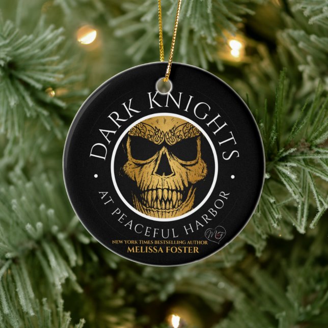 Dark Knights Logo-Ornament Keramik Ornament (Baum)