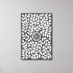 Dark Laurel - 150 Signature Leinwand Guest Book