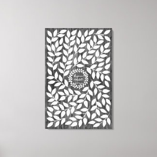 Dark Laurel - 150 Signature Leinwand Guest Book