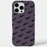 Dark Lila Witchy Gothic Bat Halloween