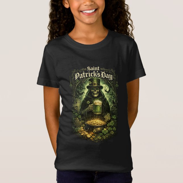 Dark Luck of Saint Patrick T-Shirt (Vorderseite)