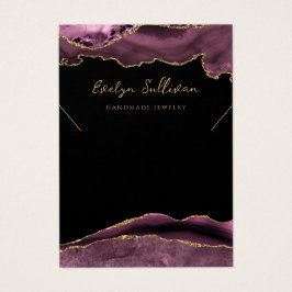 Dark-mauve-agate-Halskette