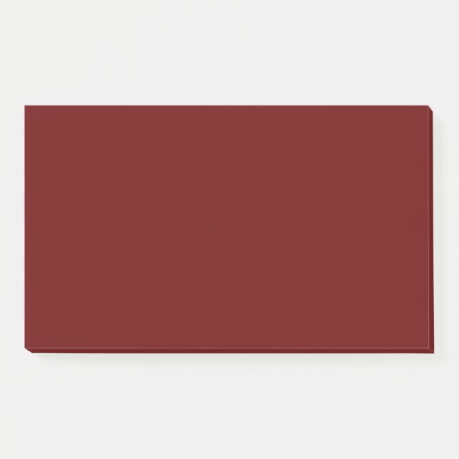 Dark Mauve, Dull Lila, Ironstone, Post-it Klebezettel (Vorderseite)