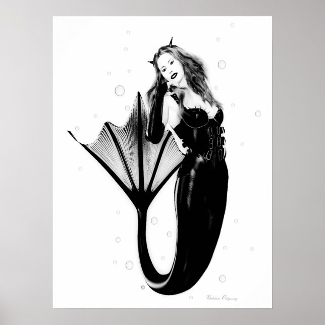 Dark Mermaid Poster (Vorne)
