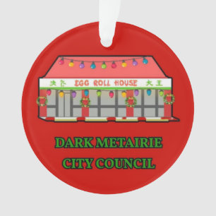 Dark Metairie Weihnachtsdekoration Ornament
