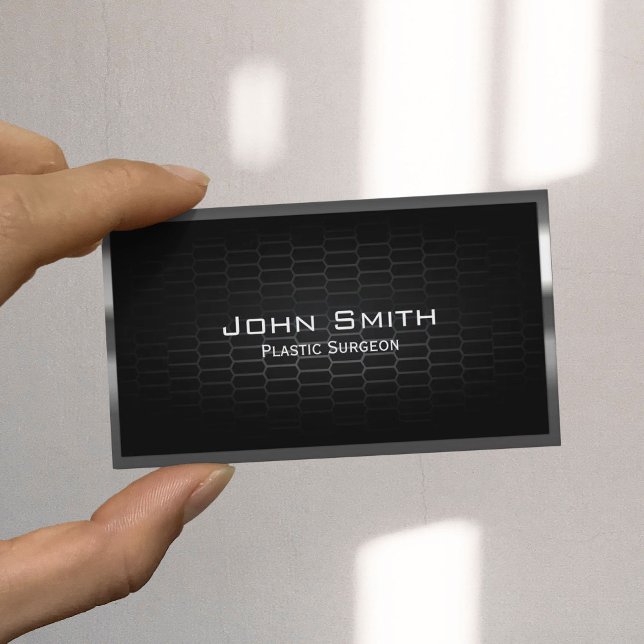 Dark Metal Cells Plastic Chirurgen Business Card Visitenkarte (Von Creator hochgeladen)