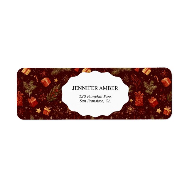  Dark Modern Festive Holiday Simple Rustic Boho (Vorne)