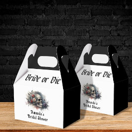 Dark Moody Gothic Bridge oder Die Brautparty Geschenkschachtel