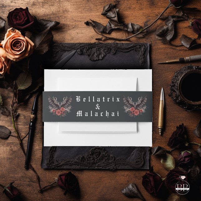 Dark Moody Gothic Einladungsbanderole (Von Creator hochgeladen)