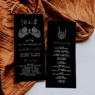 Dark Moody Hochzeit im Herbst Program