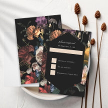 Dark Moody Romantic Floral Dutch Painterly UAWG