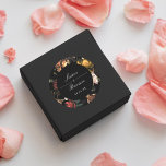 Dark Moody Romantic Floral Dutch Painterly Wedding Runder Aufkleber<br><div class="desc">Ideal für Liebhaber oder Begrüßungssets. Passen Sie den Text an und verschieben oder skalieren Sie den Kreis und die Florale nach Belieben. Circle und background color sind editierbar.</div>