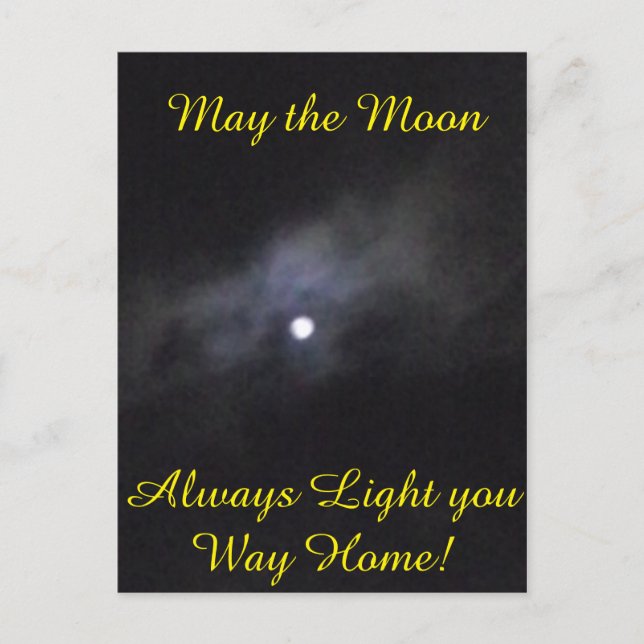 Dark Moon Postkarte (Vorderseite)