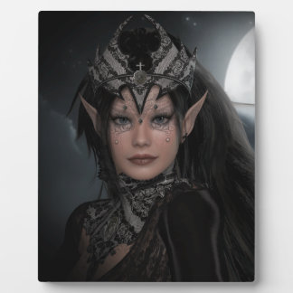 Dark Moon Princess Fotoplatte