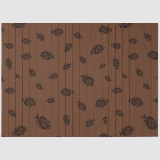 Dark Nautical Series Design 15 Seidenpapier (Vorderseite)