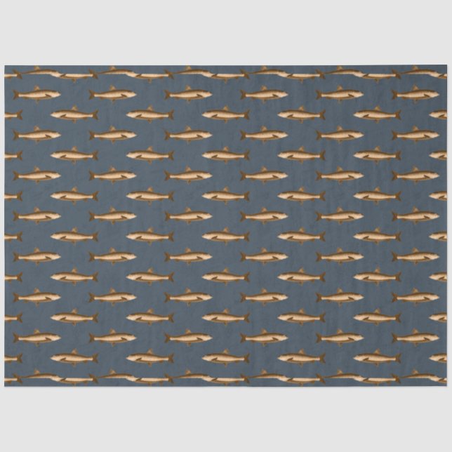 Dark Nautical Series Design 2 Seidenpapier (Vorderseite)