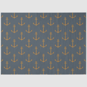 Dark Nautical Series Design 6 Seidenpapier