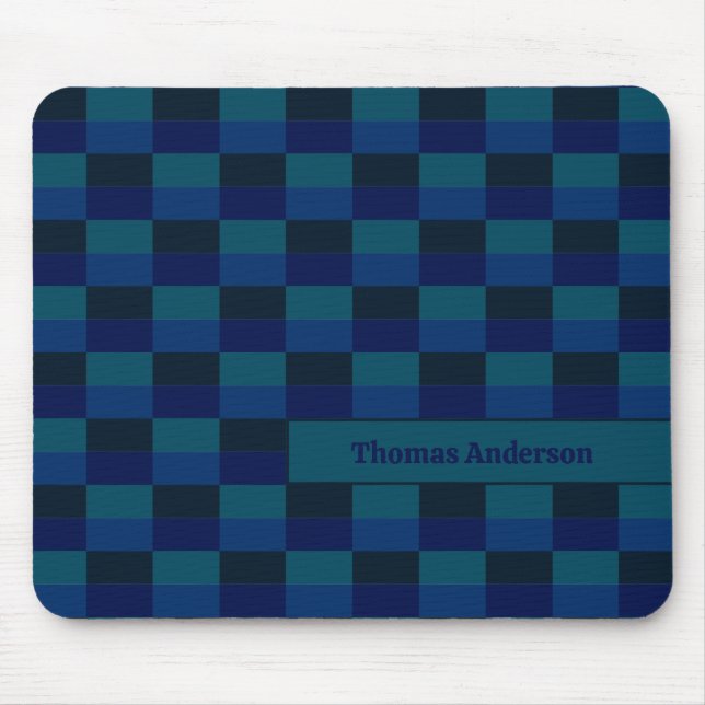 Dark Ocean at Night Colors Mousepad (Vorne)