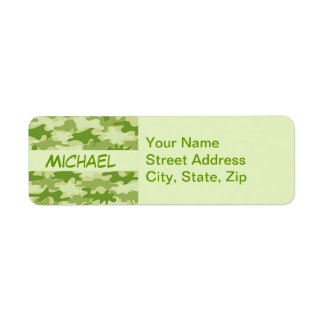 Dark Olive Green Camouflage Camouflage Personalisi