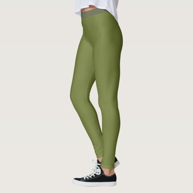 Dark Olive Green Leggings (Links)
