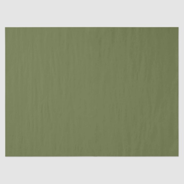 Dark Olive Green Seidenpapier (Vorderseite)