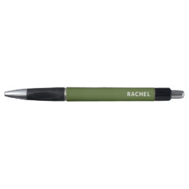 Dark Olive Green Simple Modern Kugelschreiber