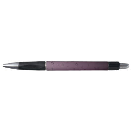 Dark Ombre Musical Notes Mauve Kugelschreiber