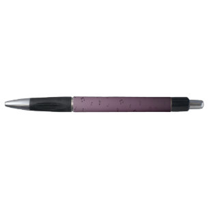 Dark Ombre Musical Notes Mauve Kugelschreiber