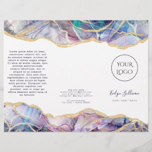 Dark Opal Design Broschüre