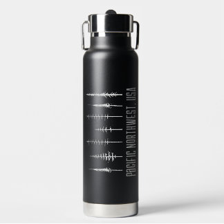 Dark Pacific Nordwest Trinkflasche