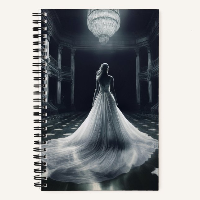 "Dark Paradise" Journal Notizbuch (Vorderseite)