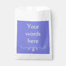 Dark Periwinkle Lila Geschenktütchen