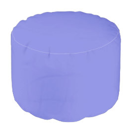 Dark Periwinkle Lila Round Pouf Hocker