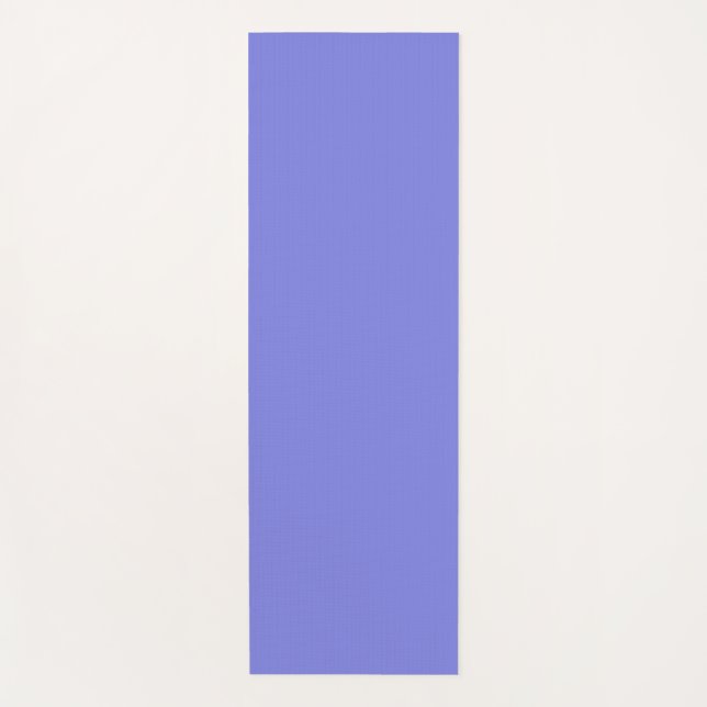 Dark Periwinkle Lila Yogamatte (Vorderseite)