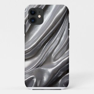 Dark Platinum Silver Glitzer - Glitzer Case