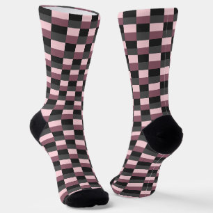 Dark Purple Color Combination Socken