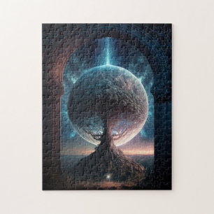 Dark Queen Fantasy Art Jigsaw Puzzle