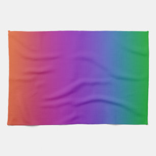 Dark Rainbow Colors Küchentücher