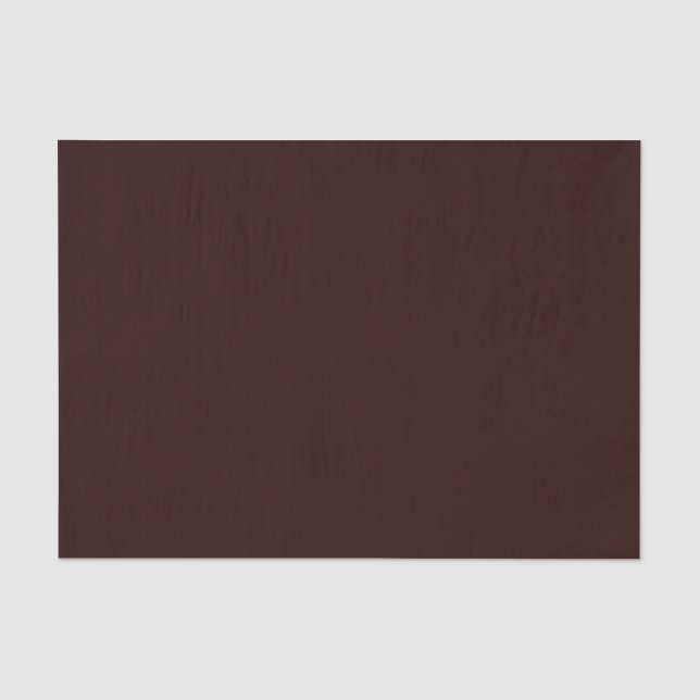 Dark Red Brown Tissue Paper Seidenpapier (Vorderseite)