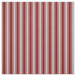 Dark Red & Gray Lines Stoff
