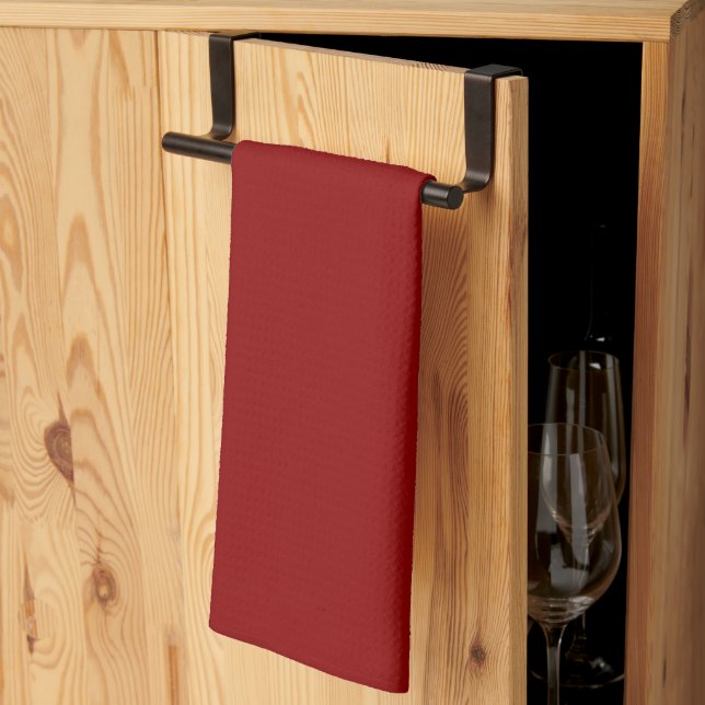 Dark Red Kitchtuch Küchentuch (Drittel gefaltet)