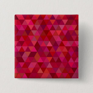 Dark Red Mosaic Button