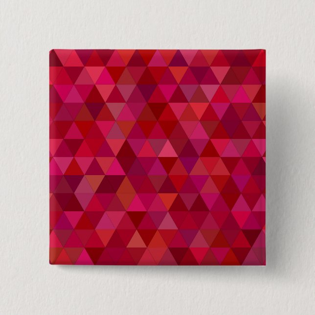 Dark Red Mosaic Button (Vorderseite)