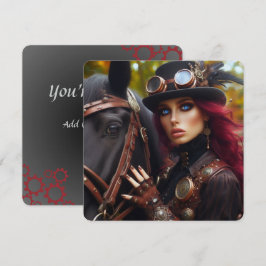 Dark Rider Steampunk Viktorianisch Lady