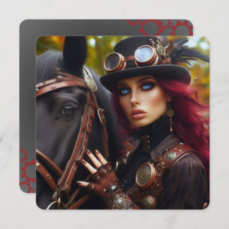 Dark Rider Steampunk Viktorianisch Lady