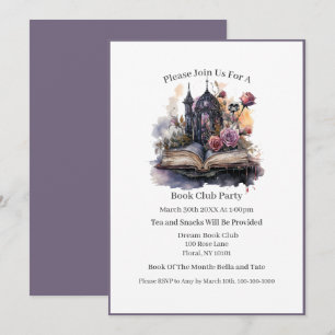 Dark Romance Book Lover, Book Club Einladung